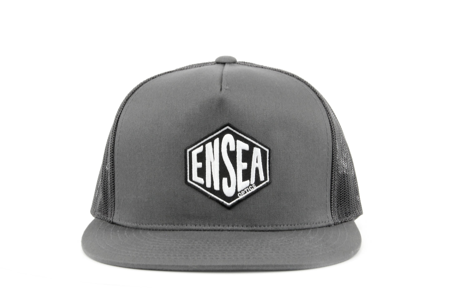 Grey Mesh Logo Hat - Ensea Optics